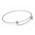 Yudan Jewelry Custom Stainless Steel Adjustable Bangle Bracelet For Women